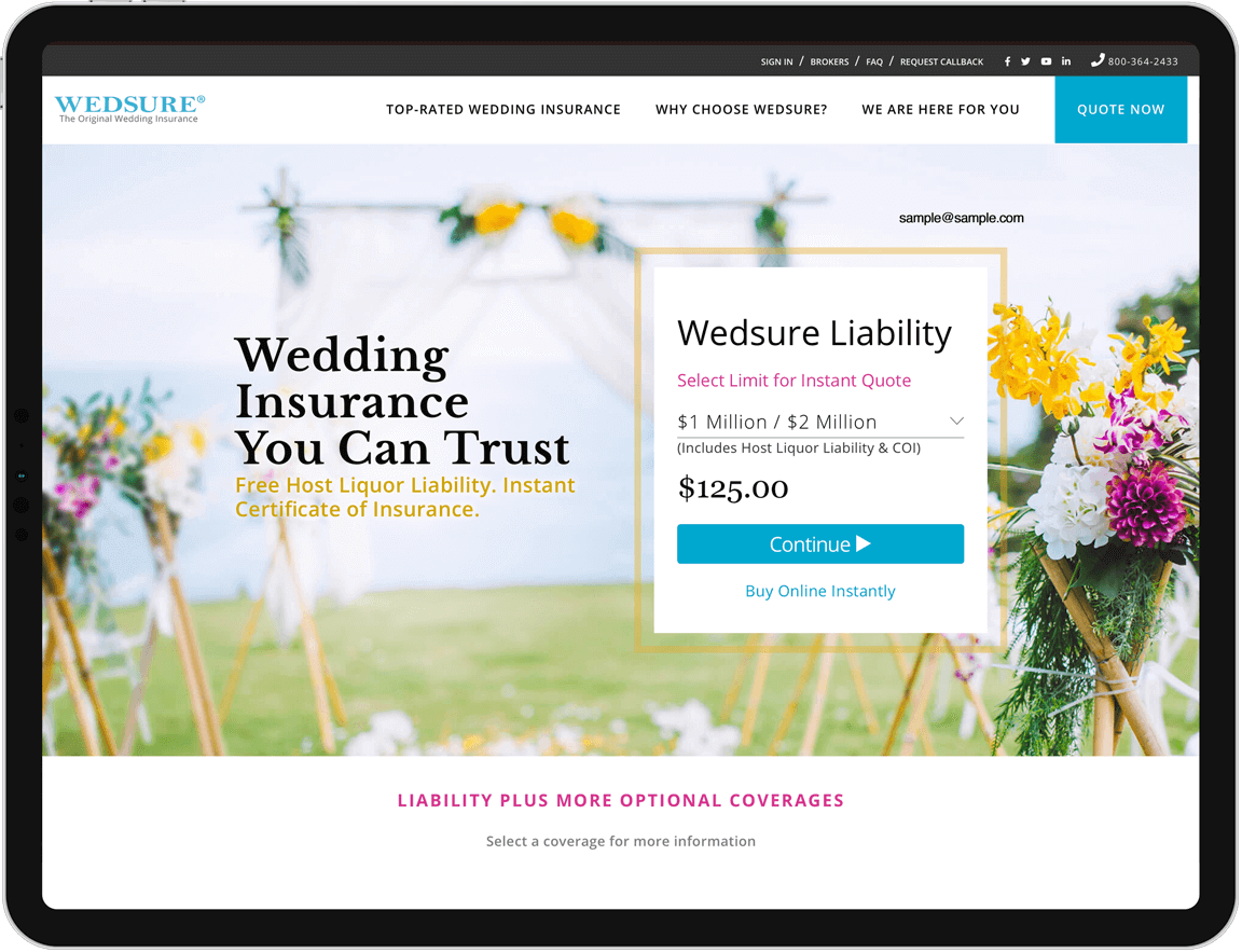 wedding insurance