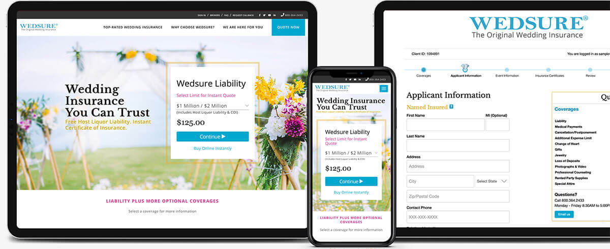 Wedsure wedding insurance