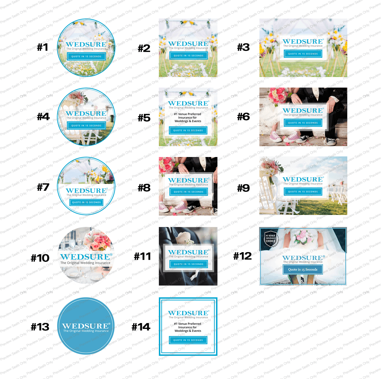 Wedsure Badge Preview